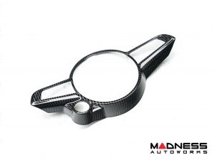 Alfa Romeo Giulia Steering Wheel Trim - Carbon Fiber - Center Trim Piece - 2020+ models